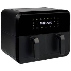 Princess dvojitá fritéza, 8 l, 2400 W, s displejem, černá
