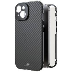 Black Rock 360° Glass Cover Apple iPhone 15 karbonová indukční nabíjení, odolné vůči nárazům 1300TGCB02