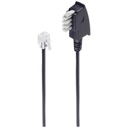 Shiverpeaks fax kabel [1x telefonní zástrčka TAE-N - 1x RJ11 zástrčka 6p4c] 6 m černá