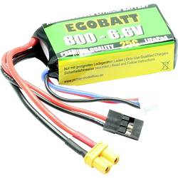 Pichler Modellbau 15142 akupack LiFe (modelářství), 6.6 V, 800 mAh, články 2, 25 C, Softcase, JR, XT30