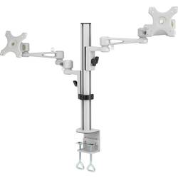 SpeaKa Professional držák na stůl pro monitor SP-5986112 2 Displej: (s) 33,0 cm (13) - 68,6 cm (27) šedá nastavitelná výška, naklápěcí, nakláněcí, otočný