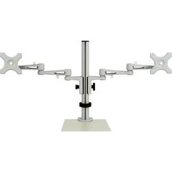 SpeaKa Professional držák na stůl pro monitor SP-5986112 2 Displej: (s) 33,0 cm (13) - 68,6 cm (27) šedá nastavitelná výška, naklápěcí, nakláněcí, otočný
