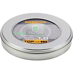 Rhodius XT15 ACCU BOX 210248 řezný kotouč rovný 125 mm 10 ks nerezová ocel, ocel