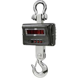 Kern HFM 10T1 jeřábová váha 10 t, rozlišení 1000 g napájeno akumulátorem, přes napájecí zdroj do zásuvky