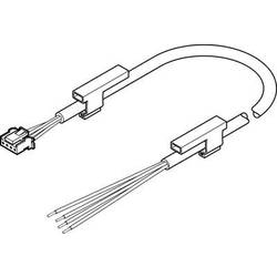 FESTO NEBS-L1G4-K-2.5-LE4 připojovací kabel pro senzory - aktory, 572576, piny: 4, 2.50 m, 1 ks