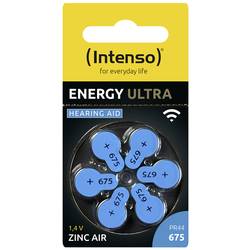 Intenso Baterie do naslouchátek PR44-675 1.45 V 6 ks 540 mAh zinko-vzduchová 7504446