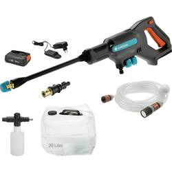 GARDENA Akku-Mitteldruckreiniger AquaClean 24/18V P4A Premium Set středotlaký čistič 24 bar