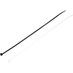 TRU COMPONENTS TC-12055476, TC-BT-300-3.6-NUVB, stahovací pásky, 3.6 mm, 300 mm, přírodní, černá, Stabilní vůči UV záření, 400 ks