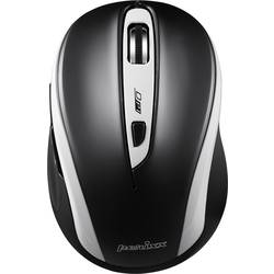 Perixx PERIMICE-721 WB ergonomická myš, přenos bezdrátový, 5 tlačítko, bíločerná