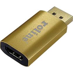 Roline 12.03.3158 adaptér [1x zástrčka DisplayPort - 1x HDMI zásuvka] zlatá (metalíza) 210 m