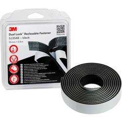 3M Dual Lock pásek se suchým zipem, lepicí, (d x š) 2.5 m x 25 mm, černá, 1 ks