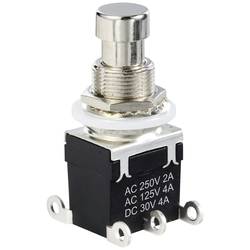 TRU COMPONENTS TC-12193720 Tlakový spínač DPDT s pájením Spínací proud (max.): 4 A 1 ks