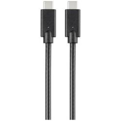 Renkforce Nabíjecí kabel USB USB 2.0 USB-C ® zástrčka, USB-C ® zástrčka 2.00 m černá krytí TPE RF-5251922