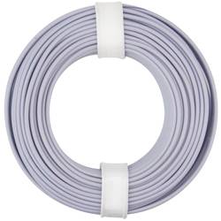 Donau Elektronik 125-019 lanko/ licna, 1 x 0.25 mm², šedá, 10 m