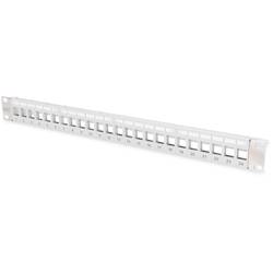 Digitus DIGITUS - Modulares Patchpanel für Keystone Jacks 1HE - unbestückt 24 portů síťový patch panel 483 mm (19) nevybavený specifikací 1 U neosazený