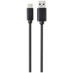 Renkforce USB kabel USB 3.2 Gen2 USB-C ® zástrčka, USB-A zástrčka 1.00 m černá kompletní stínění RF-5720404