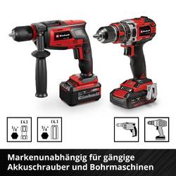 Einhell 108788 95dílná sada bitů a vrtáků kov, kámen, beton, dřevo, zdivo 3 mm, 4 mm, 5 mm, 6 mm, 7 mm, 8 mm, 9 mm, 10 mm, 12 mm, 14 mm, 16 mm, 18 mm, 22 mm