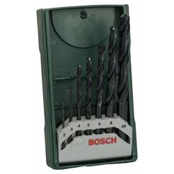 Bosch Accessories 2607019673 HSS sada spirálových vrtáku do kovu, 7dílná, 2 mm, 3 mm, 4 mm, 5 mm, 6 mm, 8 mm, 10 mm, válcované za tepla, DIN 338, válcová