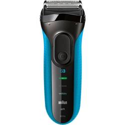 Braun Rasierer Series 3 3010 S foliový zastřihovač černá, modrá