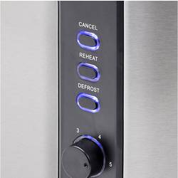 Princess topinkovač s vestavěnou funkcí ohřívání pečiva nerezová ocel, černá