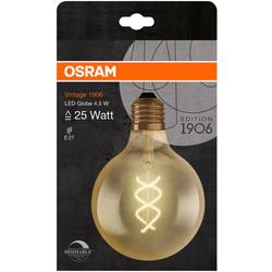 OSRAM HOMELIGHTING 4058075270008 LED Energetická třída (EEK2021) G (A - G) E27 kulatý tvar 4 W = 28 W teplá bílá (Ø x d) 124 mm x 168 mm 1 ks