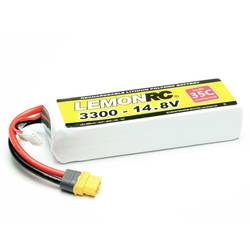 LemonRC 15726 akupack Li-Pol (modelářství), 14.8 V, 3300 mAh, články 4, 35 C, Softcase, XT60