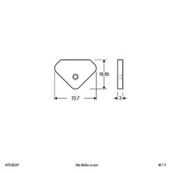 impulsní spínač pod omítku Finder 26.02.8.230.0000 2 spínací kontakty 230 V/AC 10 A 2500 VA 1 ks