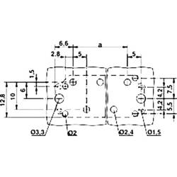 IWH 79405 8-armig pavouk na uchycení zavazadel (Ø x d) 8 mm x 80 mm