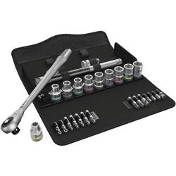 Wera Zyklop Metal 8100 SC 7 sada nástrčných klíčů, metrický, 1/2, 28dílná, 05004077001