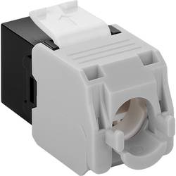 Goobay Goobay 90692 Keystone Modul RJ45 Kupplung CAT6 A Verbinder RJ 45 Stecker Schwarz RJ45 vestavný modul Keystone CAT 6A 1 ks