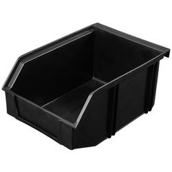 TRU COMPONENTS TC-12539876 Otevřený úložný ESD box (d x š x v) 185 x 130 x 90 mm disipativní Poznávací značka ESD: D Zavěšení 1 ks