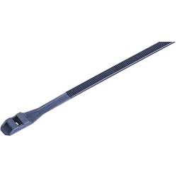 TRU COMPONENTS 1592900, TC-DLR360BK203, stahovací pásky, 9 mm, 360 mm, černá, s dvojitou hlavou, odolná vůči UV záření, 100 ks