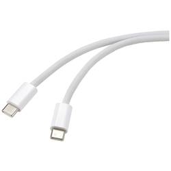 Renkforce USB kabel USB-C ® zástrčka, USB-C ® zástrčka 3.00 m bílá kroucené páry RF-6056884