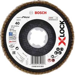 Bosch Accessories 2608619803 X551 vějířovitý brusný kotouč Průměr 125 mm Ø otvoru 22.23 mm 1 ks