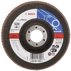 Bosch Accessories 2608607356 X551 vějířovitý brusný kotouč Průměr 125 mm Ø otvoru 22.33 mm Zrnitost 120 ocel 1 ks