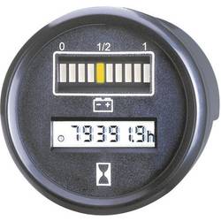 Bauser 830/008-028-0-1-003-1010 24VDC 1,73V/Z digitální panelový měřič 0 až 99999,9 hodin