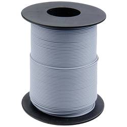 Donau Elektronik 125-S25-9 lanko/ licna, 1 x 0.25 mm², šedá, 25 m