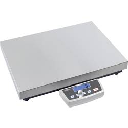 Kern DE35K5DL plošinová váha DE 35K5DL Max. váživost 35 kg Rozlišení 5 g, 10 g přes napájecí zdroj do zásuvky stříbrná