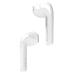 RYGHT WAYS2 In Ear Headset Bluetooth® stereo bílá Indikátor nabití, headset, Nabíjecí pouzdro, dotykové ovládání