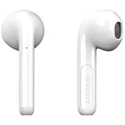 RYGHT WAYS2 In Ear Headset Bluetooth® stereo bílá Indikátor nabití, headset, Nabíjecí pouzdro, dotykové ovládání