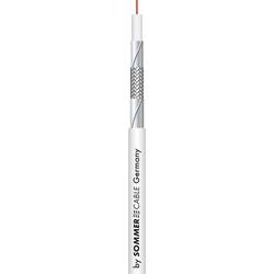 Sommer Cable HD 0.7/2.9, 601-0930 koaxiální kabel, vnější Ø: 4.6 mm, 75 Ω, 100 dB, bílá, metrové zboží