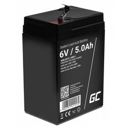 Green Cell Green Cell AGM11 batteria UPS Acido piombo [VRLA] 6 V 5 Ah (Green Cell AGM VRLA AGM11 olověný akumulátor 6 V 5 Ah olověná gelová (š x v x h) 70 x