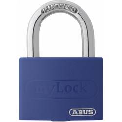 ABUS ABVS50005 visací zámek 43 mm modrá na klíč