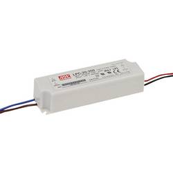 MW Mean Well LPC-20-700 LED driver konstantní proud 21 W 0.7 A 9 - 30 V/DC bez možnosti stmívání, ochrana proti přepětí 1 ks