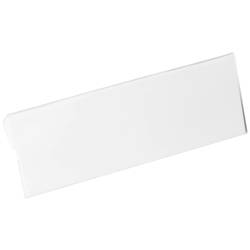 označovací přihrádka plast (š x v) 210 mm x 74 mm 10 ks