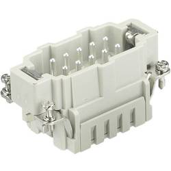 Harting Han® 10ES-M-c 09330102616 vložka pinového konektoru, seria Han® E, 10 ks