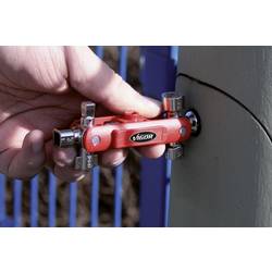 Vigor V4241 Klíč ke skříňovému rozvaděči Sub Maker Quadro 10 v 1 klíč od skříňového rozvaděče 1 ks