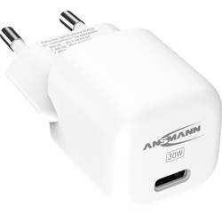 Ansmann Home Charger HC130PD-mini USB nabíječka 30 W do zásuvky (230 V) Výstupní proud (max.) 3000 mA USB-C® Počet výstupů: 1 x GaN, USB Power Delivery (USB-PD)