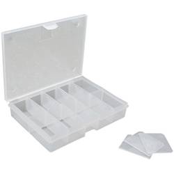 VISO box na součástky (d x š x v) 130 x 100 x 30 mm přihrádek: 10 Obsah 1 ks