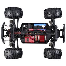Reely RaVage 4x4 V2 oranžová/bílá komutátorový 1:16 RC model auta elektrický monster truck 4WD (4x4) RtR 2,4 GHz vč. akumulátorů a kabelu k nabíjení